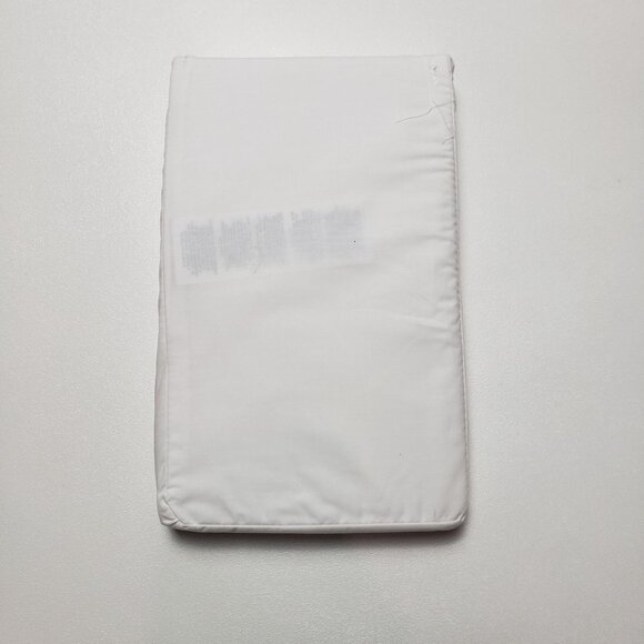 Ralph Lauren Home Palmer Percale Standard Sham Tux White Organic Cotton 20"x 28" - Picture 8 of 16